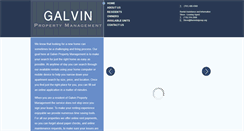 Desktop Screenshot of galvinproperty.com