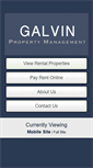 Mobile Screenshot of galvinproperty.com